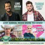 Luke Bryan's Crash My Playa - 5th Year Fiesta Adds First Wave of Performers 