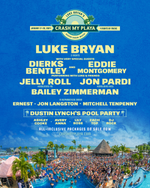 Luke Bryan Announces Final Talent Lineup for Crash My Playa set for January 17-20, 2024